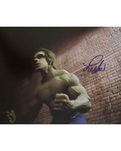 Lou Ferrigno Hercules Original Signed 8X10 Photo #65