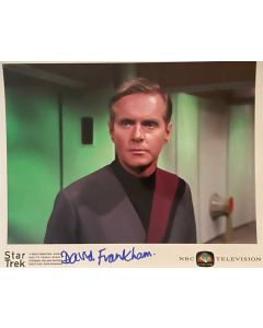 David Frankham Star Trek Original autographed 8X10