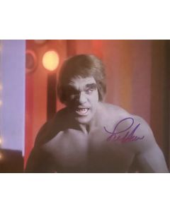 Lou Ferrigno Hercules Original Signed 8X10 Photo #67