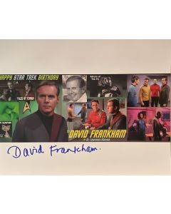 David Frankham Star Trek Original autographed 8X10 #3