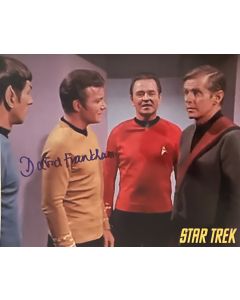 David Frankham Star Trek Original autographed 8X10 #4