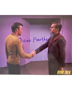 David Frankham Star Trek Original autographed 8X10 #5