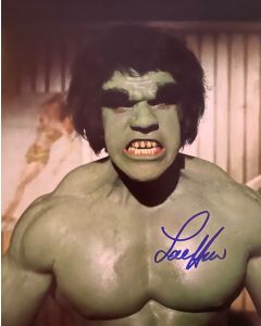 Lou Ferrigno Hercules Original Signed 8X10 Photo #71