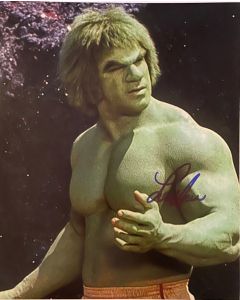 Lou Ferrigno Hercules Original Signed 8X10 Photo #73