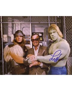 Lou Ferrigno Hercules Original Signed 8X10 Photo #74