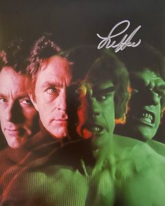 Lou Ferrigno INCREDIBLE HULK Original Signed 8X10 Photo #77