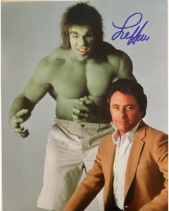 Lou Ferrigno Hercules Original Signed 8X10 Photo #79