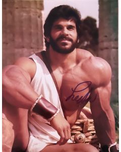 Lou Ferrigno Hercules Original Signed 8X10 Photo #95