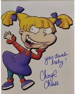 Cheryl Chase Nickelodeon Rugrats Original Signed 8X10 #2