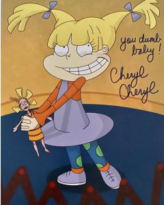 Cheryl Chase Nickelodeon Rugrats Original Signed 8X10 #3