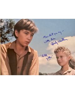 Beverly Washburn Disney Old Yeller Original Signed 8X10 #57