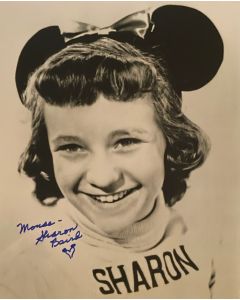 Sharon Baird The Mickey Mouse Club Original Autographed 8X10 Photo 2
