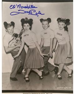 Tommy Cole The Mickey Mouse Club Original Autographed 8X10 Photo #2
