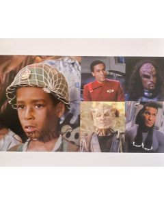 Phil Morris S TREK Original Autographed 8X10 Photo #7