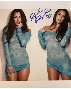 Raquel Pomplun Playboy Original signed 8X10 Photo #15