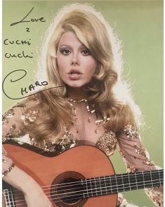 Charo Spanish-American actress, singer & flamenco guitarist Original Signed 8X10 #5