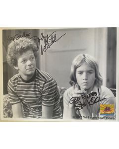 Scott Kolden & Johnny Whitaker Sigmund & The Sea Monster Original 8X10 signed  #2