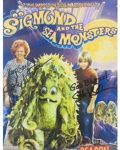 Scott Kolden & Johnny Whitaker Sigmund and The Sea Monster Original signed 8X10