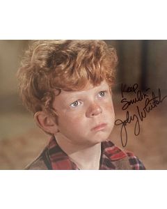 Johnny Whitaker Family Affair Original 8X10 autographed Photo #9