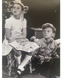 Johnny Whitaker Family Affair Original 8X10 autographed Photo #10