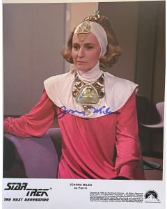 Joanna Miles Star Trek Original 8X10 autographed Photo #4