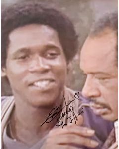Ernest Harden Jr. The Jeffersons "Marcus" signed 8X10 photo #3