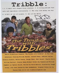David Gerrold Star Trek "The Trouble With Tribbles" Original Signed 8x10 #3