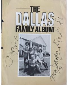 DALLAS SIGNED VINTAGE MAGAZINE PAGE Audrey Landers, Meg Gallagher RIP, Susan Howard