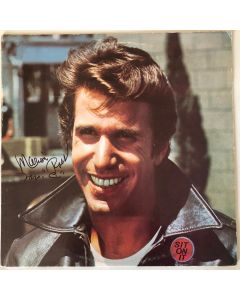 Fonzie's Favorites LP Cover signed by Marion Ross (Mrs. C.)