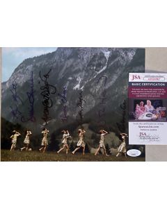 Sound of Music signed 7 kids Charmian Carr, Heather Menzies 8x10 w/JSA COA #7