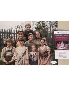 Sound of Music signed 7 kids Charmian Carr, Heather Menzies 8x10 w/JSA COA #9