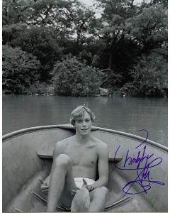 Christopher Atkins BLUE LAGOON Original Autographed 8X10 photo #43
