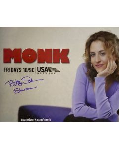 Bitty Schram MONK Original Autographed 8X10 Photo #2