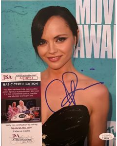 Christina Ricci W/ JSA 8X10 #311