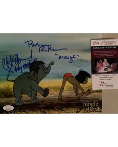 Clint Howard & Bruce Reithman JUNGLE BOOK Original Signed 8X10 Photo w/JSA COA
