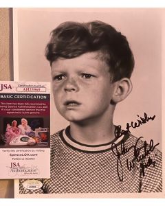 Johnny Whitaker FAMILY AFFAIR Original signed 8X10 Photo w/JSA COA #2
