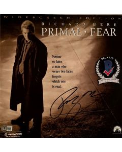 Richard Gere PRIMAL FEAR Original Autographed Laserdisc w/Beckett COA