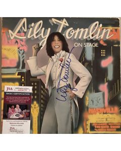 Lily Tomlin ON STAGE Original Autographed LP w/JSA COA