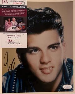 Fabian TEEN IDOL HEARTHROB Original Autographed 8X10 Photo w/JSA COA