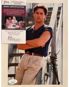 Rob Lowe ST. ELMO'S FIRE 1985 Original Autographed 8X10 Photo w/JSA COA