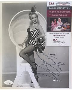 Jane Powell ROYAL WEDDING (TO TAMY) Autographed Original 8X10 Photo w/JSA COA