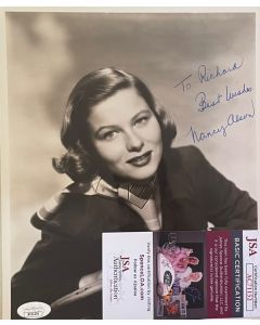 Nancy Olson SON OF FLUBBER, SUNSET BLVD Signed Original 8X10 Photo w/JSA COA