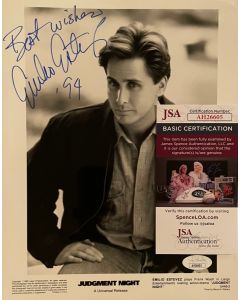 Emilio Estevez JUDGMENT NIGHT Original Autographed 8X10 Photo w/JSA COA
