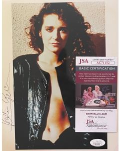 Valeria Golino RAIN MAN, HOT SHOTS! Signed Original 8X10 Photo w/JSA COA