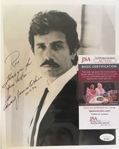 Edward James Olmos (To: Ron) Original signed 8X10 photo W/JSA COA