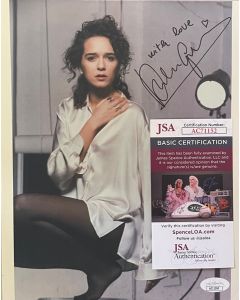 Valeria Golino RAIN MAN, HOT SHOTS! Signed Original 8X10 Photo w/JSA COA #2
