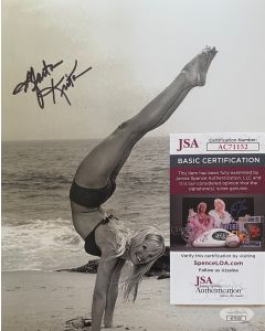 Marta Kristen BEACH BLANKET BINGO 1965 Signed 8x10 Photo w/JSA COA #2