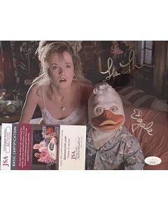 Lea Thompson & Ed Gale Howard the Duck 1986 Original signed 8X10 Photo w/JSA COA
