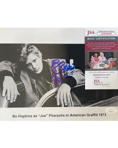 Bo Hopkins (RIP) AMERICAN GRAFFITI 1973 Original Signed 8X10 Photo w/JSA COA