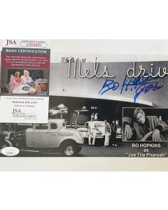 Bo Hopkins (RIP) AMERICAN GRAFFITI 1973 Original Signed 8X10 Photo w/JSA COA #2